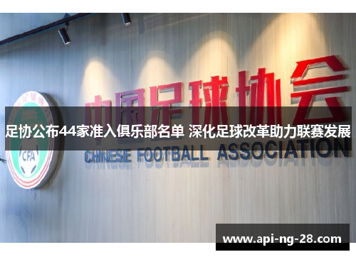 足协公布44家准入俱乐部名单 深化足球改革助力联赛发展 足协公布44家准入俱乐部名单 深化足球改革助力联赛发展